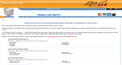 Desktop Screenshot of laser-repair-north-carolina.com